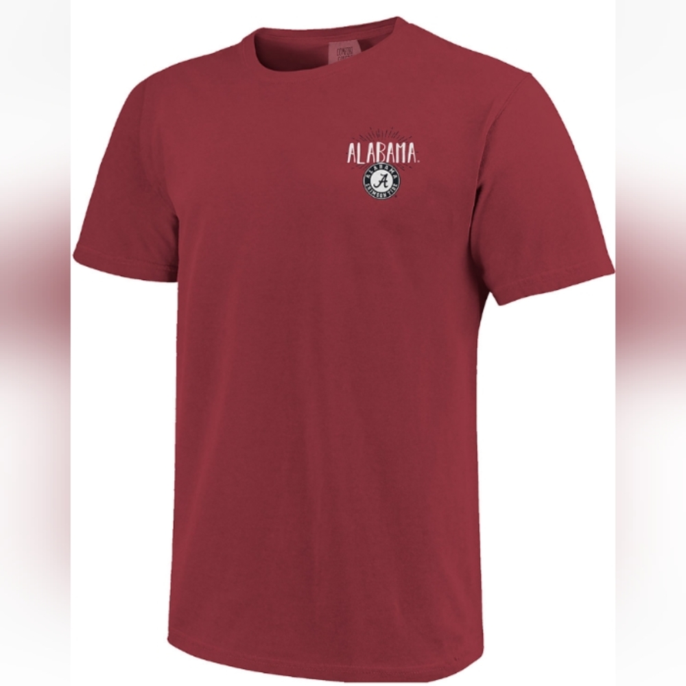 Alabama Crimson Tide with Logo with Mascot Men's T-Shirt!